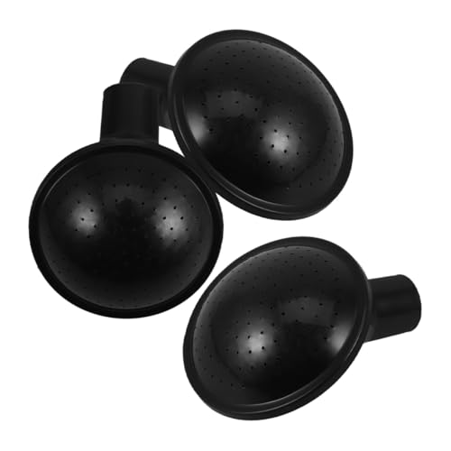 LIOOBO 3 Stück Teiliges Garten bewässerungsset Sprühköpfe für Gießkanne Präzise Wasserdüsen für Gleichmäßiges Gießen Robust und Wiederverwendbar Geeignet für Innen Außenpflanzen Schwarz von LIOOBO