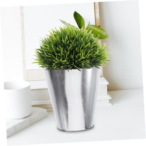LIOOBO 3 Stück Teiliges Vintage aus Verzinktem Eisen Großer Pflanzkübel für Garten und Büro Multifunktionale Blumendekoration Robuste Pflanzgefäße im Retro Stil LIOOBO 3 Stück Teiliges Vintage aus Verzinktem Eisen Großer Pflanzkübel für Garten und Büro Multifunktionale Blumendekoration Robuste Pflanzgefäße im Retro Stil von LIOOBO