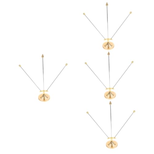 LIOOBO 4stücke Desk Flag Stand Mit Stabiler Metallbasis Für Konferenzräume Vielseitig Einsetzbarer Fahnenmast Für Schreibtische Für Nationale Flaggen Und Dekoration von LIOOBO
