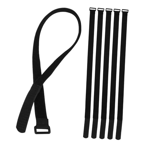 LIOOBO 6 Stück Verstellbare Wiederverwendbare Befestigungsbänder für Große Garten Sonnenschirme Strapazierfähige Flauschband Fixiergurte Windfeste Multifunktionale Outdoor spannriemen von LIOOBO