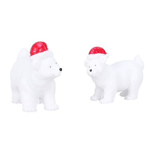 LIOOBO 6 stücke Weihnachten eisbär Mini harzbär Weihnachten bär Figuren tischbär tierfiguren Weihnachten Tisch Miniatur Spielzeug für büro zu Hause LIOOBO 6 stücke Weihnachten eisbär Mini harzbär Weihnachten bär Figuren tischbär tierfiguren Weihnachten Tisch Miniatur Spielzeug für büro zu Hause von LIOOBO