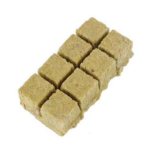 LIOOBO 8 Stück Teiliges Steinwolle Pflanzblock Erdlose Anzuchtbasis für Hydroponik Gemüse Sämlinge Gartenzubehör Saubere Atmungsaktive Kultivierung LIOOBO 8 Stück Teiliges Steinwolle Pflanzblock Erdlose Anzuchtbasis für Hydroponik Gemüse Sämlinge Gartenzubehör Saubere Atmungsaktive Kultivierung von LIOOBO
