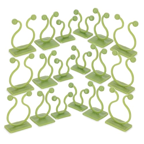 LIOOBO 90 Stück Teiliges Pflanzenclips Langlebigem Kunststoff Selbstklebend und Unsichtbar für Kletterpflanzen und Wandbefestigung Fliesen Edelstahl Vielseitige Grüne Halter für Garten LIOOBO 90 Stück Teiliges Pflanzenclips Langlebigem Kunststoff Selbstklebend und Unsichtbar für Kletterpflanzen und Wandbefestigung Fliesen Edelstahl Vielseitige Grüne Halter für Garten von LIOOBO
