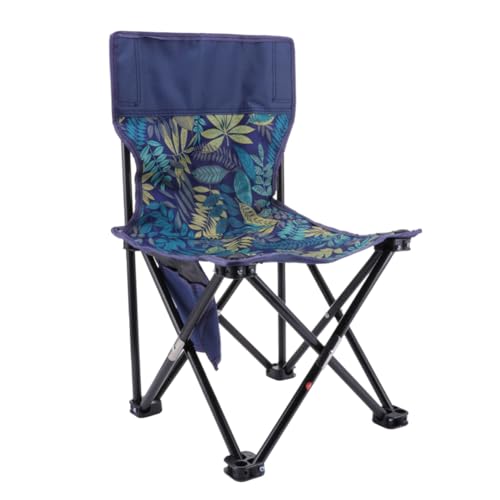 LIOOBO Outdoor Faltstuhl Für Angler Tragbarer Klappstuhl Für Strand Camping Und Picknick Robuste Konstruktion Entspannen Beim Angeln Oder Skizzieren von LIOOBO