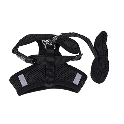 LIOOBO Atmungsaktives Verstellbares Hundegeschirr mit Brust und Rückenriemen Geeignet für Kleine bis Mittelgroße Hunde und Welpen Leichtes Gesundes Material für Ganzjährigen Gebrauch LIOOBO Atmungsaktives Verstellbares Hundegeschirr mit Brust und Rückenriemen Geeignet für Kleine bis Mittelgroße Hunde und Welpen Leichtes Gesundes Material für Ganzjährigen Gebrauch von LIOOBO