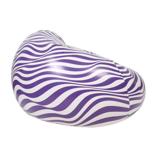 LIOOBO Aufblasbarer Sitzsack für Erwachsene Dicke Faltbare Luftsofa für Outdoor Camping Bequemer Lazy Chair für Wohnzimmer Schlafzimmer und Garten Gestreiftes Design LIOOBO Aufblasbarer Sitzsack für Erwachsene Dicke Faltbare Luftsofa für Outdoor Camping Bequemer Lazy Chair für Wohnzimmer Schlafzimmer und Garten Gestreiftes Design von LIOOBO