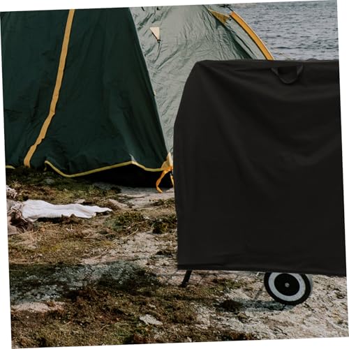 LIOOBO BBQ Grillabdeckung Oxford Stoff UV Schutz Reißfest Outdoor Barbecue Ofen Abdeckhaube Robust für Garten Terrasse von LIOOBO