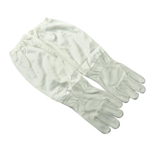 LIOOBO Beekeeper Handschuhe Xxl mit Extra Langem Ärmeln Belüftet und Geruchlos Unisex Bienenhandschuhe für Effektiven Stichschutz Bienenzucht von LIOOBO