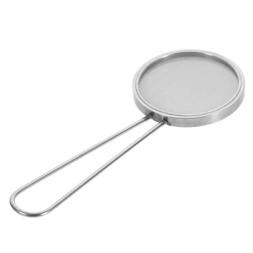LIOOBO Bodensieb Sieben Sichtung Schmutz Sichter Und groß Siebwerkzeug für Erde Pflanzsieb Siebwerkzeug für den Garten Siebwerkzeug für zu Hause Edelstahlsieb Edelstahl 304 Silber von LIOOBO