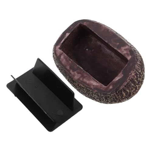 LIOOBO Dekorativer Schlüsselverstecker für Außenbereich Wasserdichter Simulierter Stein Schlüsselhalter für Garten Terrasse und Blumenbeete zur Sicheren Aufbewahrung von Ersatzschlüsseln von LIOOBO