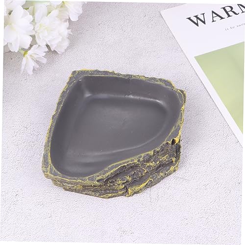 LIOOBO Dicke Reptilien Futterschale mit Rutschfestem Gefälle Futter und Wassernapf für Kleine Echsen Schildkröten und Spinnen Robustes Futterbecken mit Glatter Oberfläche Leicht zu LIOOBO Dicke Reptilien Futterschale mit Rutschfestem Gefälle Futter und Wassernapf für Kleine Echsen Schildkröten und Spinnen Robustes Futterbecken mit Glatter Oberfläche Leicht zu von LIOOBO