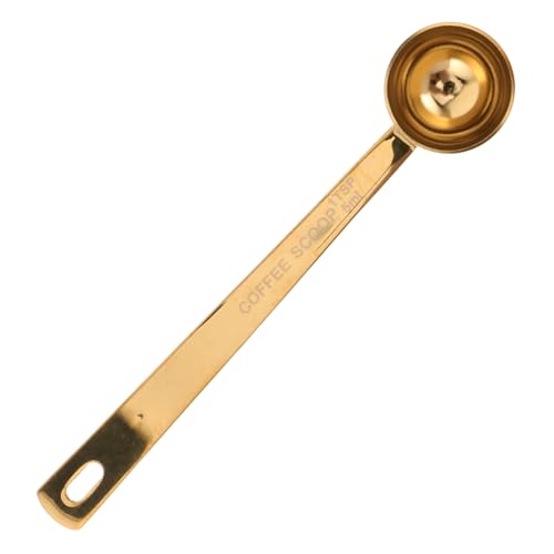 LIOOBO Edelstahl Dosierlöffel mit Langem Griff Kaffeemesslöffel mit Messskala für Kaffeepulver Milchpulver Tee Vielseitiger Küchenhelfer Präzise Messung LIOOBO Edelstahl Dosierlöffel mit Langem Griff Kaffeemesslöffel mit Messskala für Kaffeepulver Milchpulver Tee Vielseitiger Küchenhelfer Präzise Messung von LIOOBO