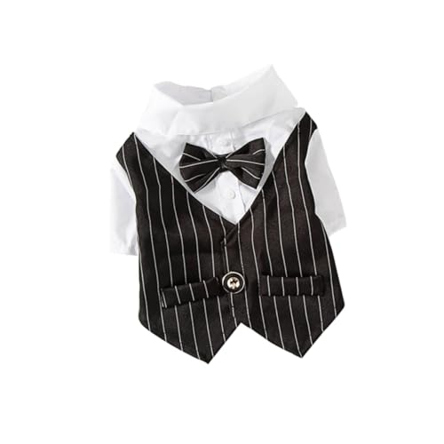 LIOOBO Eleganter Haustieranzug Hundekleidung Party Dress Suit mit Spitzenverzierung Schwarz Xs Atmungsaktiv Bequem Geeignet für Hochzeit Geburtstag und Fotoshooting LIOOBO Eleganter Haustieranzug Hundekleidung Party Dress Suit mit Spitzenverzierung Schwarz Xs Atmungsaktiv Bequem Geeignet für Hochzeit Geburtstag und Fotoshooting von LIOOBO