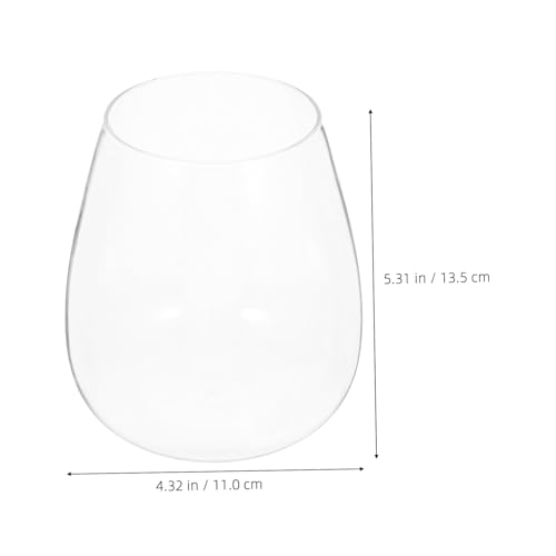 LIOOBO Glasflasche für Moospflanzen Micro Landscape Terrarium aus Nachhaltigem Glas Vielseitige Hydroponik Vase für Tischdeko DIY Miniaturgarten Stilvolle Wohn Bürodekoration von LIOOBO