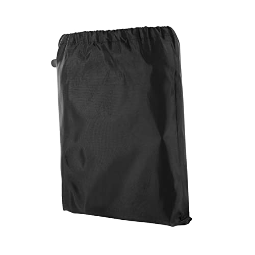 LIOOBO Grillabdeckung Staubdichte Abdeckung Grill Für Den Außenbereich Grillabdeckungen Für Den Außenbereich Rostfreie Grillabdeckung UV Beständige Möbelabdeckung Schwarz von LIOOBO