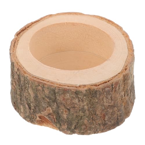 LIOOBO Hamster Futternapf aus Holz Großes Rundes Futterschälchen für Hamster Meerschweinchen Eichhörnchen und Igel Natürliche Holzschale Leicht zu Reinigen LIOOBO Hamster Futternapf aus Holz Großes Rundes Futterschälchen für Hamster Meerschweinchen Eichhörnchen und Igel Natürliche Holzschale Leicht zu Reinigen von LIOOBO