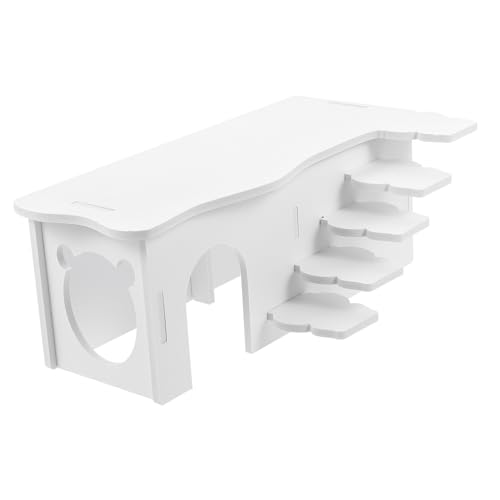 LIOOBO Hamster Labyrinth und Meerschweinchen Versteck Leiter Design für Kleine Haustiere und Schlafplatz Sicher und Langlebig für Hamster und Chinchillas von LIOOBO