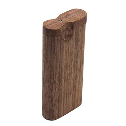 LIOOBO Holz Zigarettenetui Holz Aufbewahrungsbox Zigarettenetui von LIOOBO