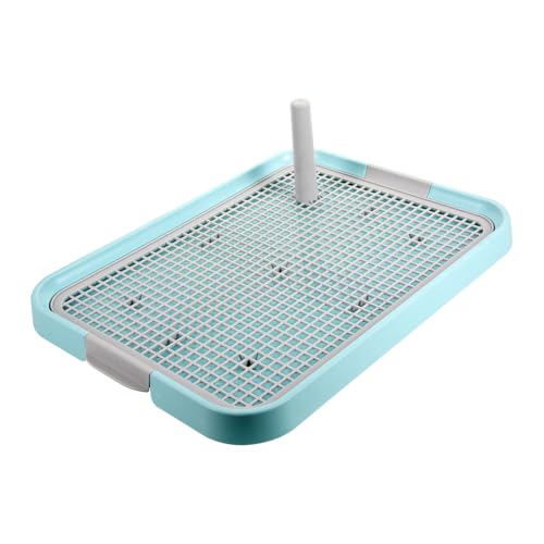 LIOOBO Hundetoilette für Welpen mit Abnehmbarem Rutschfestem Kunststoffboden und Zweilagigem Design Hygienisch Leicht zu Reinigen für Innenbereiche Geeignet für Kleine und Mittelgroße LIOOBO Hundetoilette für Welpen mit Abnehmbarem Rutschfestem Kunststoffboden und Zweilagigem Design Hygienisch Leicht zu Reinigen für Innenbereiche Geeignet für Kleine und Mittelgroße von LIOOBO