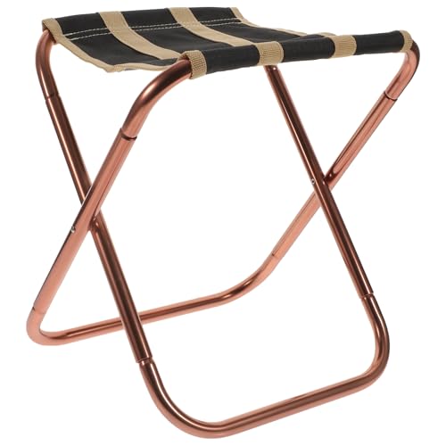 LIOOBO Faltbarer Campingstuhl Tragbarer Outdoor Hocker Universeller Klappstuhl Für Strand Garten Und Aktivitäten Und Breit Für Altersgruppen von LIOOBO