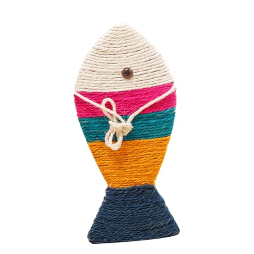 LIOOBO Kratzbrett für Katzen Fischförmiges Design aus Wellpappe Langlebig und Fördert Gesunde Kratzgewohnheiten für Kätzchen und LIOOBO Kratzbrett für Katzen Fischförmiges Design aus Wellpappe Langlebig und Fördert Gesunde Kratzgewohnheiten für Kätzchen und von LIOOBO