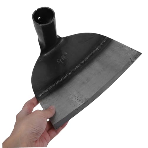 LIOOBO Manganstahl Gartenhacke Weeding Head Robustes Unkraut Jäten Gartengerät Ergonomisch Leichter Griff für Effizientes Graben und Bodenbearbeitung im Garten Bauernhof von LIOOBO