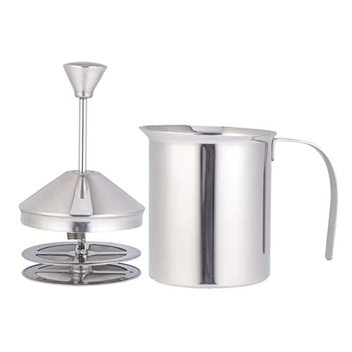 LIOOBO Manueller Milchaufschäumer Aus – Handpumpe Für Cremigen Milchschaum - Ideal Für Latte - Cappuccino Und – Kaffeeliebhaber Und LIOOBO Manueller Milchaufschäumer Aus – Handpumpe Für Cremigen Milchschaum - Ideal Für Latte - Cappuccino Und – Kaffeeliebhaber Und von LIOOBO