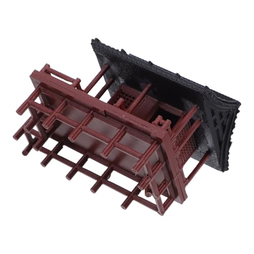 LIOOBO Miniatur Pavillon Statue Kleine Landschafts Ornament für Aquarium und Bonsai Kompakte Tischdekoration Gartenhaus für Innenräume als Geschenkidee von LIOOBO