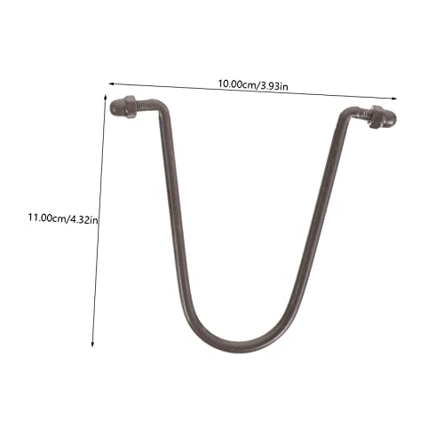 LIOOBO Regenketten Haken Metall V Förmig Stabiler Regenketten Adapter für Fallrohr Installation Wetterfest Rostbeständig Einfache für Gartenhaus und Dachrinnen von LIOOBO