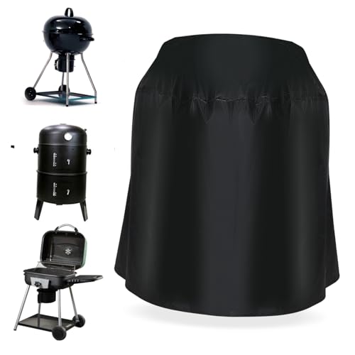 LIOOBO Runde Grillabdeckung für BBQ Schützt Gas und Holzkohlegrills vor Regen Leicht und Tragbar für Outdoor Einsätze LIOOBO Runde Grillabdeckung für BBQ Schützt Gas und Holzkohlegrills vor Regen Leicht und Tragbar für Outdoor Einsätze von LIOOBO