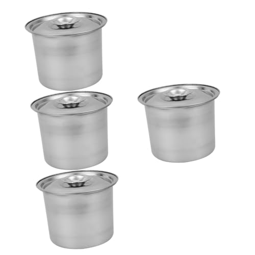 LIOOBO Speiseeisbehälter Aus Edelstahl Mit Deckel - 450 Ml Luftdichte Gefrierbox Für Selbstgemachtes Eis - Isolierte Snackschüssel Für Frische Leckereien LIOOBO Speiseeisbehälter Aus Edelstahl Mit Deckel - 450 Ml Luftdichte Gefrierbox Für Selbstgemachtes Eis - Isolierte Snackschüssel Für Frische Leckereien von LIOOBO