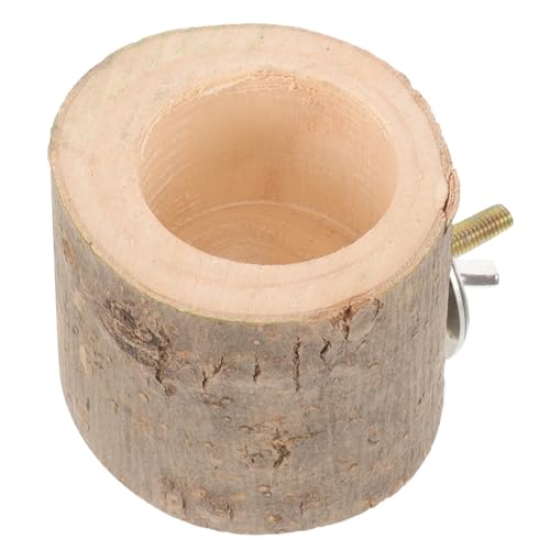 LIOOBO Verschleißfeste Hamster Futterstation aus Holz mit Aufhängung Kleine Futterschale für Meerschweinchen Kaninchen und Eichhörnchen Glatte Oberfläche Leicht zu Reinigen Vielseitig LIOOBO Verschleißfeste Hamster Futterstation aus Holz mit Aufhängung Kleine Futterschale für Meerschweinchen Kaninchen und Eichhörnchen Glatte Oberfläche Leicht zu Reinigen Vielseitig von LIOOBO