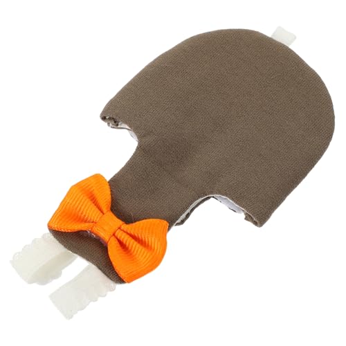 LIOOBO Waschbare Vogelwindel für Papageien aus Atmungsaktivem Baumwollstoff Schützende Vogelbekleidung für Kleine Sittiche und Haustiervögel Verstellbarer Bequemer Fluganzug Leicht zu von LIOOBO