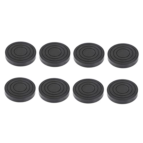 LIOOBO Waschmaschine Schwingelemente 8 Stück – Rauschvermindernde Bodenpads Für Frontlader – Stabilisierer Und Bodenschoner Für Ruhigen Betrieb Und Effektive Reinigung Im Haushalt von LIOOBO