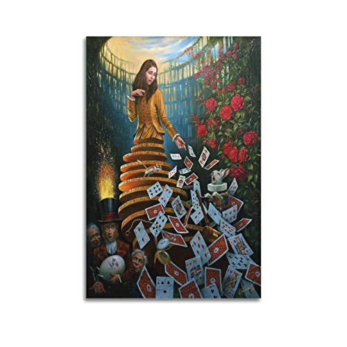 LIOONS Michael Cheval Drucke Poster Dekorative Gemälde Leinwand Wandposter und Kunstbild Druck Moderne Familie Schlafzimmer Dekor Poster 40 x 60 cm von LIOONS
