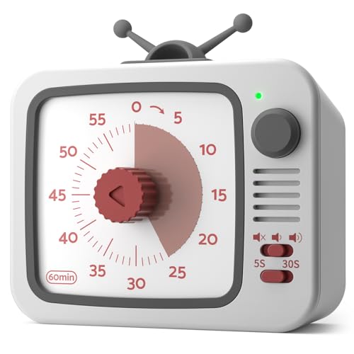LIORQUE Visueller Timer 60 Minuten Countdown Timer für Kinder und Erwachsene Leiser Kurzzeitmesser mit Pausenfunktion für Küche Schule Büro Batterien inkl. LIORQUE Visueller Timer 60 Minuten Countdown Timer für Kinder und Erwachsene Leiser Kurzzeitmesser mit Pausenfunktion für Küche Schule Büro Batterien inkl. von LIORQUE