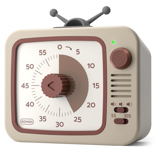 LIORQUE Visueller Timer 60 Minuten Countdown Timer für Kinder und Erwachsene Leiser Kurzzeitmesser mit Pausenfunktion für Küche Schule Büro Batterien inkl. LIORQUE Visueller Timer 60 Minuten Countdown Timer für Kinder und Erwachsene Leiser Kurzzeitmesser mit Pausenfunktion für Küche Schule Büro Batterien inkl. von LIORQUE