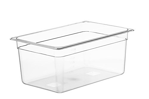 LIPAVI C15 Sous Vide Wasserbad -18 Liter. Starkes, durchsichtiges Polycarbonat. 45x29xH:20 cm. Passende Deckel* undt LIPAVI Gestell* *Separat verkauft. von LIPAVI