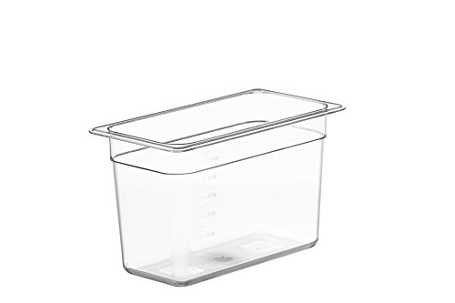LIPAVI C5 Sous-Vide Behälter - 6,6 Liter, 32,3 x 17,2 x H:20,3 cm. Starkes, durchsichtiges Polycarbonat. Passende Deckel für Anova, Wancle und weitere Marken Wird separat verkauft. Passt L5 LIPAVI C5 Sous-Vide Behälter - 6,6 Liter, 32,3 x 17,2 x H:20,3 cm. Starkes, durchsichtiges Polycarbonat. Passende Deckel für Anova, Wancle und weitere Marken Wird separat verkauft. Passt L5 von LIPAVI