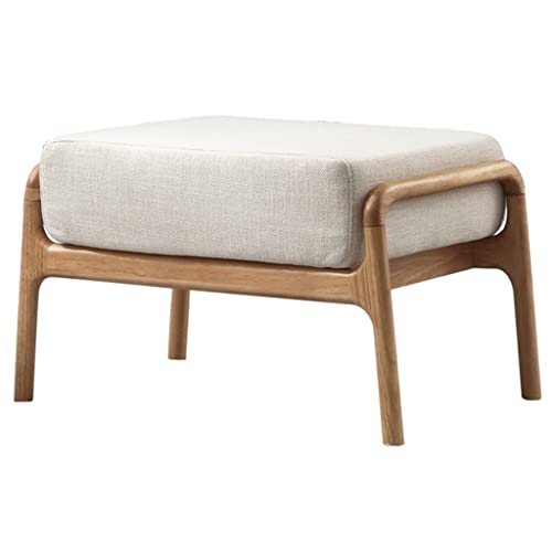 LIPJIA Klappbarer Fußhocker Nordic Echt Massivholz Nussbaum Hocker Ottomane Sofa Stuhl Tür Seite Schuhe Hocker Fußstütze Bank von LIPJIA