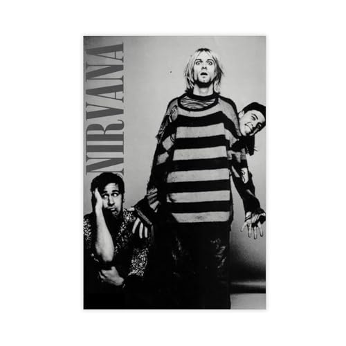 Poster "American Nirvana" (5) Leinwandposter, Wandkunst, Dekordruck, Bild Gemälde für Wohnzimmer, Schlafzimmer, Dekoration, 30 x 45 cm von LIPOYE