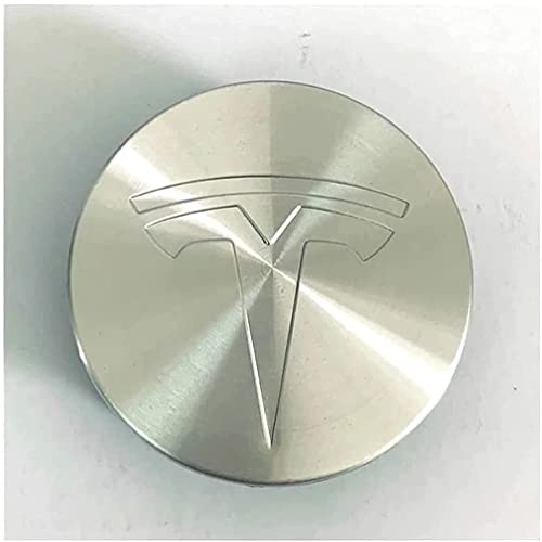 LIPPSY Nabendeckel 4 STÜCKE 60mm für Tesla Model X Model S Model 3 Model Y Car Rad Center Hub Cap Auto Styling Felgen Abdeckung Badge Emblem Aufkleber Radnabenkappen von LIPPSY