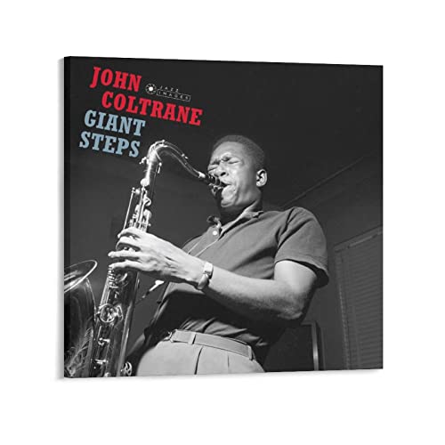 John Coltrane Jazz Saxophon Performer Komponist Poster (3) Leinwand Kunstdrucke Poster Fotobild Gemälde Poster Raumdekoration 30 x 30 cm von LIQIU