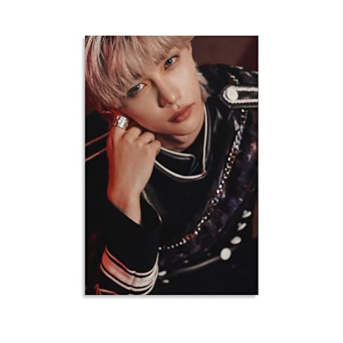 SKZ Stray Kids Felix Poster von koreanischem Sänger und Tänzer (1) Kunstdruck Poster Wandkunst Gemälde Leinwand Dekor Heimposter 20 x 30 cm von LIQIU