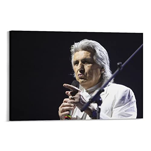 Toto Cutugno Pop Sänger-Songwriter Musiker Poster (2) Poster Kunstdruck Wandbild Foto Malerei Poster Hängende Bild Familie Dekor 30 x 45 cm von LIQIU