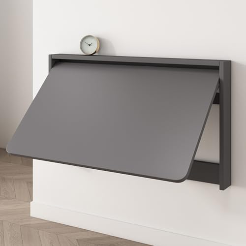 LIQONWAG An Der Wand Montierter Klappschreibtisch Für Kleine Räume – Platzsparender Schwebender Klapptisch Für Garage, Büro, Werkstatt, Zuhause – Kompakter Wandklapptisch/a/84 * 49Cm/33 * 19In von LIQONWAG