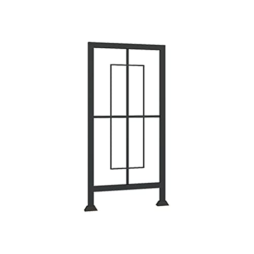 LIQONWAG Elegantes Weißes Treppengeländer-Set Aus Eisen Für Drinnen Und Draußen, Stilvolles Geländer Für Balkon Und Dachboden, 5 Schicke Designs Erhältlich, Perfekt Für Sicherheit Und Dekoration Auf D von LIQONWAG