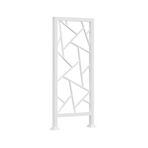 LIQONWAG Elegantes Weißes Treppengeländer-Set Aus Eisen Für Drinnen Und Draußen, Stilvolles Geländer Für Balkon Und Dachboden, 5 Schicke Designs Erhältlich, Perfekt Für Sicherheit Und Dekoration Auf D von LIQONWAG