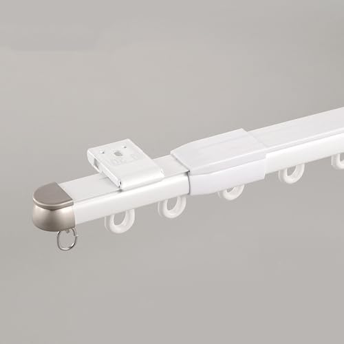 LIQONWAG Vorhangschienenschiene - Teleskop-Vorhangstange Aus Aluminiumlegierung Mit Stummen Rollen Für Raumteiler - Einfache Installation Und Reibungsloser Betrieb/Ceiling Mount/130 * 250Cm LIQONWAG Vorhangschienenschiene - Teleskop-Vorhangstange Aus Aluminiumlegierung Mit Stummen Rollen Für Raumteiler - Einfache Installation Und Reibungsloser Betrieb/Ceiling Mount/130 * 250Cm von LIQONWAG