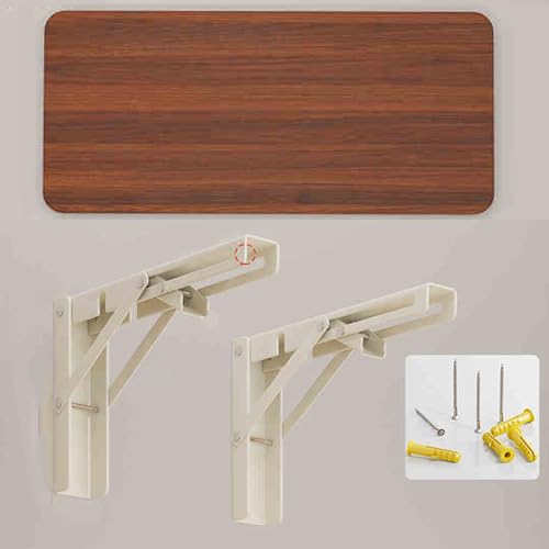 LIQONWAG Wandmontierter Klappschreibtisch, Schwebender Klapptisch, Kompakte Werkbank Für Kleine Räume, Ideal Für Die Bar Oder Den Computergebrauch/B/80 * 20Cm/31.5 * 8In LIQONWAG Wandmontierter Klappschreibtisch, Schwebender Klapptisch, Kompakte Werkbank Für Kleine Räume, Ideal Für Die Bar Oder Den Computergebrauch/B/80 * 20Cm/31.5 * 8In von LIQONWAG